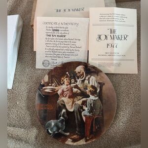 NORMAN ROCKWELL- 1977 THE TOYMAKER